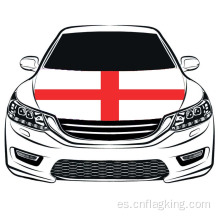 La bandera de la capilla del coche de la bandera de Inglaterra de la Copa del mundo 100% poliéster 100 * 150cm